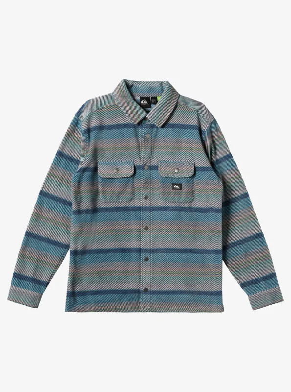 Surf Days Long Sleeve Fleece Shirt - Reef Waters Surf Days Modern Men's Tech