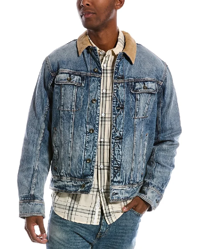 rag & bone Eli Lined Trucker Jacket Organic