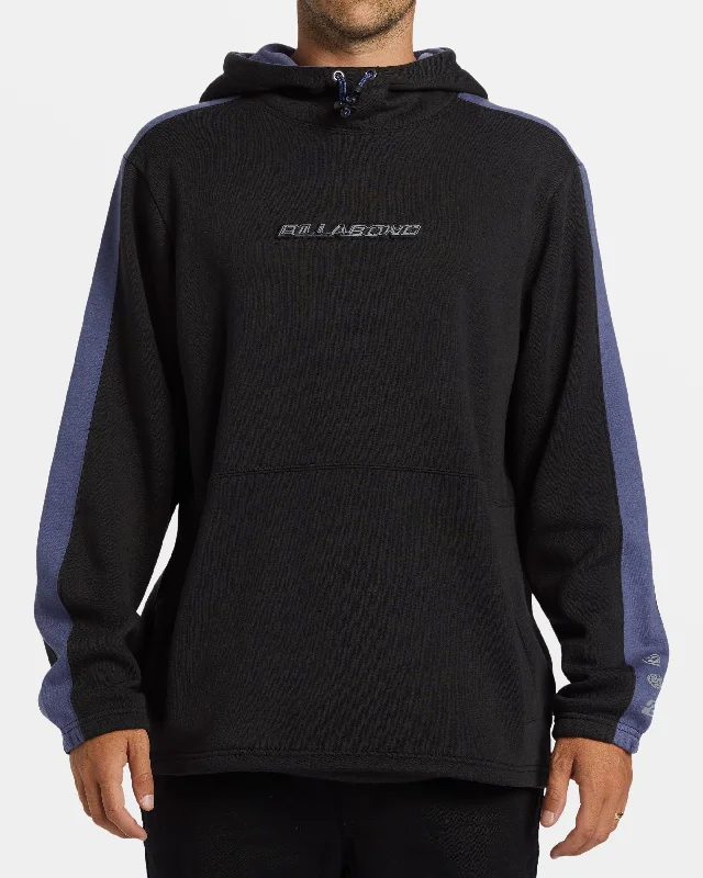 Spec 73 Hoodie - Black Sleek Men's Contemporary 