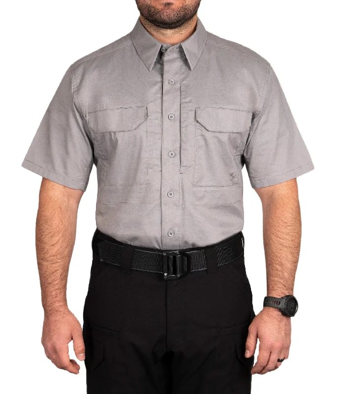 Men's V2 Tactical Short Sleeve Shirt / Nickel Grey Hip Men's Urban