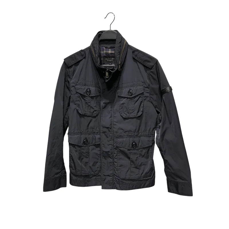 BURBERRY BLACK LABEL/Jacket/M/Navy/Polyester/D1F12-211-28 Classic Men's Pin