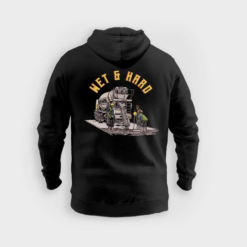 Wet & Hard - Hoodie Classic Men's Pin