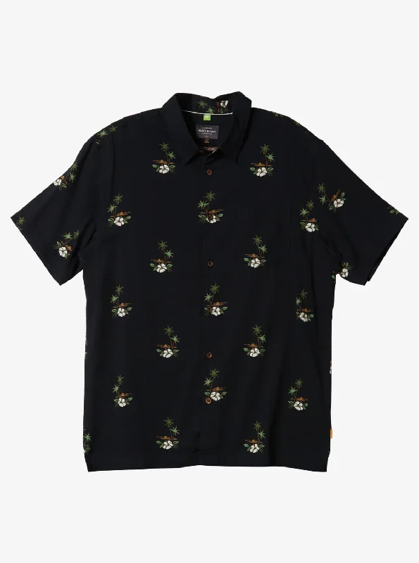 Waterman Micronesia Shirt - Micronesia Dusk Black Luxurious Men's High