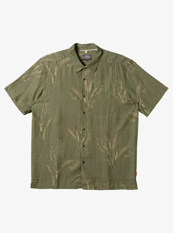 Waterman Skipped Out Shirt - Dusty Olive Skipped Out Dynamic Men's Moto