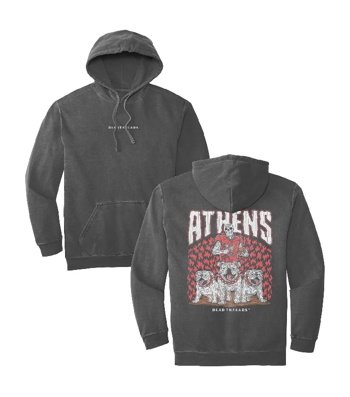 ATHENS FOOTBALL - “DT ESSENTIAL" HOODIE Practical Men's Multi