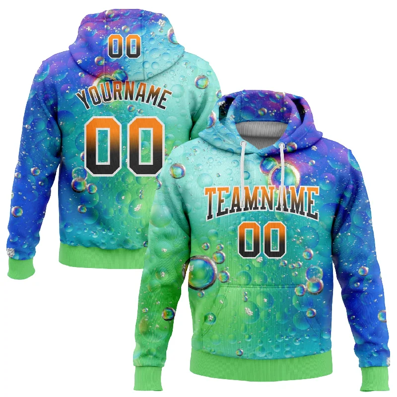 Custom Stitched Thunder Blue Bay Orange Black-Neon Green Fade 3D Pattern Design Colorful Bubbles Sports Pullover Sweatshirt Hoodie Artistic Men's Avant Custom Stitched Thunder Blue Bay Orange Black-Neon Green Fade 3D Pattern Design Colorful Bubbles Sports Pullover Sweatshirt Hoodie Artistic Men's Avant