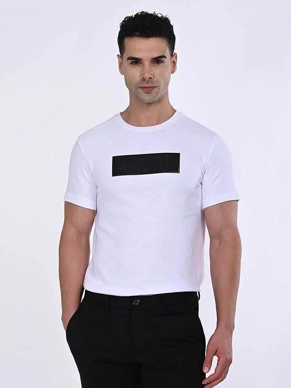 Men Graphic Crew Neck T-Shirt Organic
