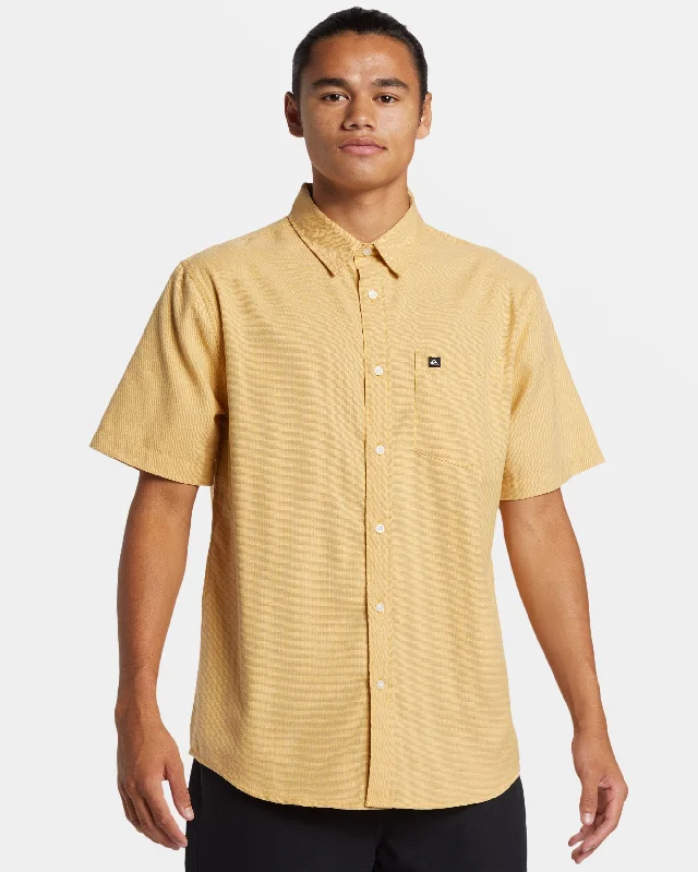 Shoreline Classic Short Sleeve Shirt - Fall Leaf Shoreline Classic Ss Modern Men's Geometric
