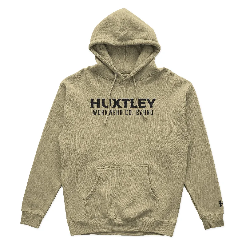 HX-717 Heavyweight Hoodie Sawdust Elegant Men's Cashmere