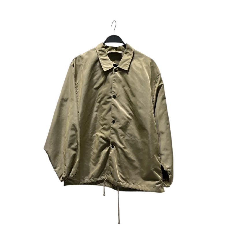 FOG ESSENTIALS/Jacket/M/Nylon/BEG/ Polished Men's Satin