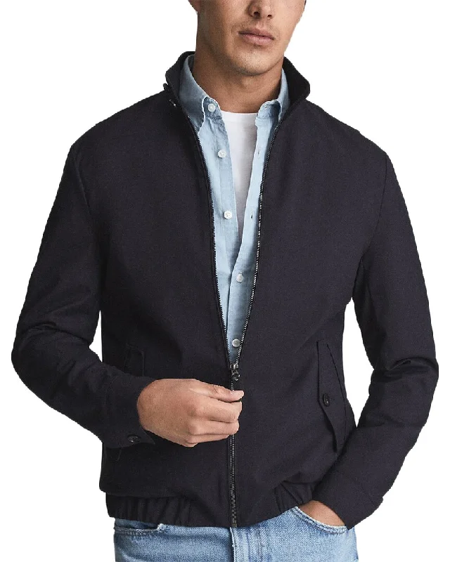 Reiss Farleigh Zip Through Jacket Hip Men's Urban