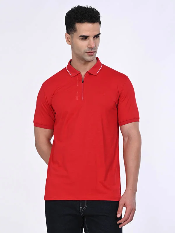 Men Solid Polo T-Shirt Dapper Men's 1920S