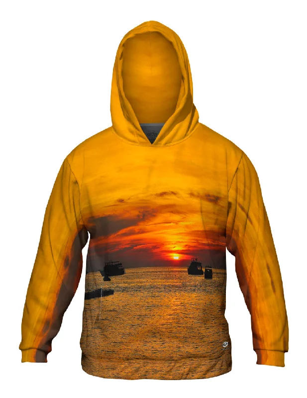 Day Dreaming Sunset Boat Life Cool Men's Skate