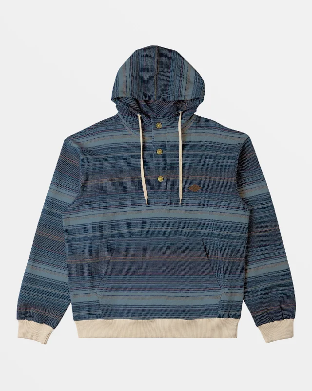 Rancho Hoodie - Dusty Teal Dynamic Men's Moto
