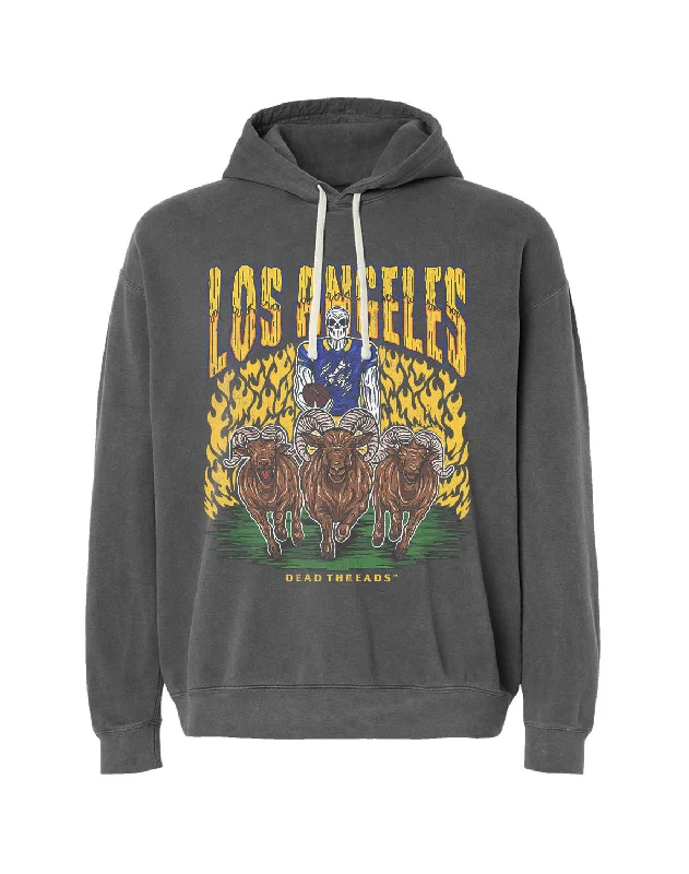 LOS ANGELES FOOTBALL - LIGHTWEIGHT HOODIE Refined Men's Hand