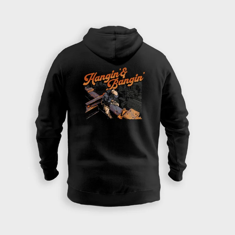 Hangin' & Bangin' - Hoodie Hip Men's Retro