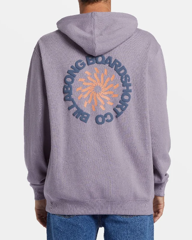 Short Sands Hoodie - Purple Ash Sharp Men's Italian