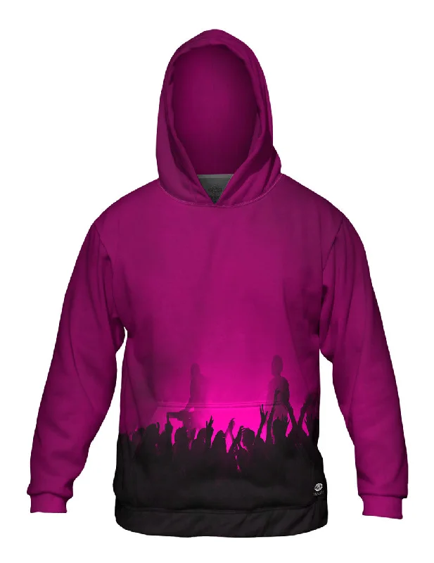 Edm Music Makes The Crowd Pink Practical Men's Multi