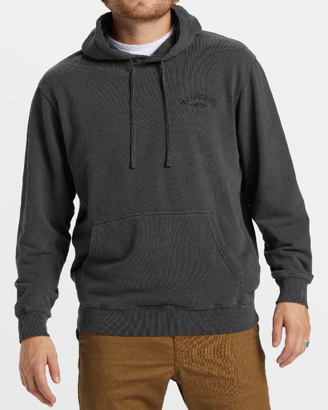 Wave Washed Hoodie - Raven Gym