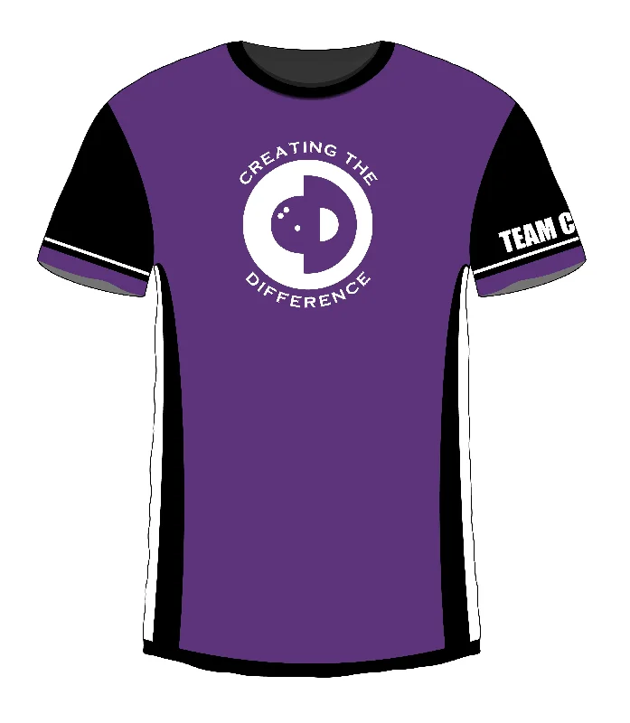 Purple Jersey Elegant Men's Cashmere