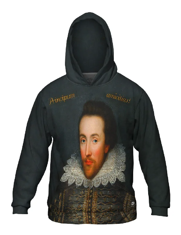 Cobbe - "Portrait Of William Shakespeare" (1610) Polished Men's Satin