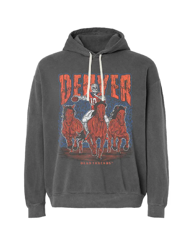 DENVER FOOTBALL - LIGHTWEIGHT HOODIE Traditional Men's Wool