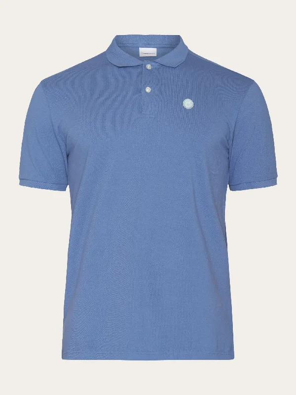 Basic badge polo - Moonlight Blue Refined Men's Hand