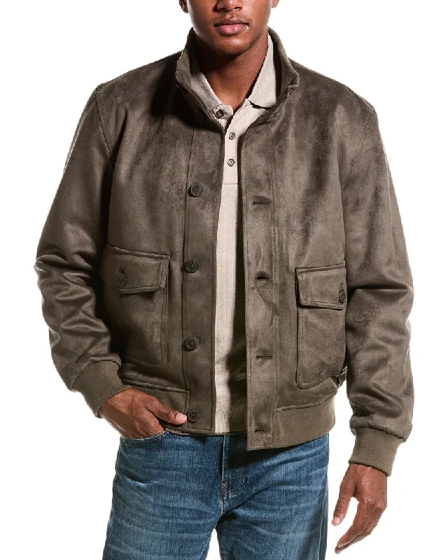 Elie Tahari Button-Down Jacket Dapper Men's Bow