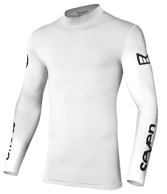 Zero Melin Compression Jersey - Black/White Trendy Men's Oversized