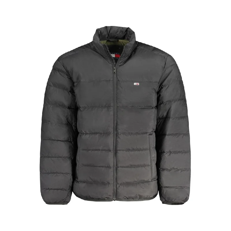 Tommy Hilfiger  Polyamide Men's Jacket Elegant Men's Cashmere