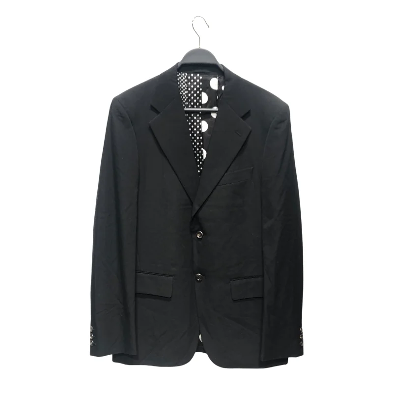 COMME des GARCONS HOMME/Tailored Jkt/L/Black/Wool/HP-J101 Dynamic Men's High