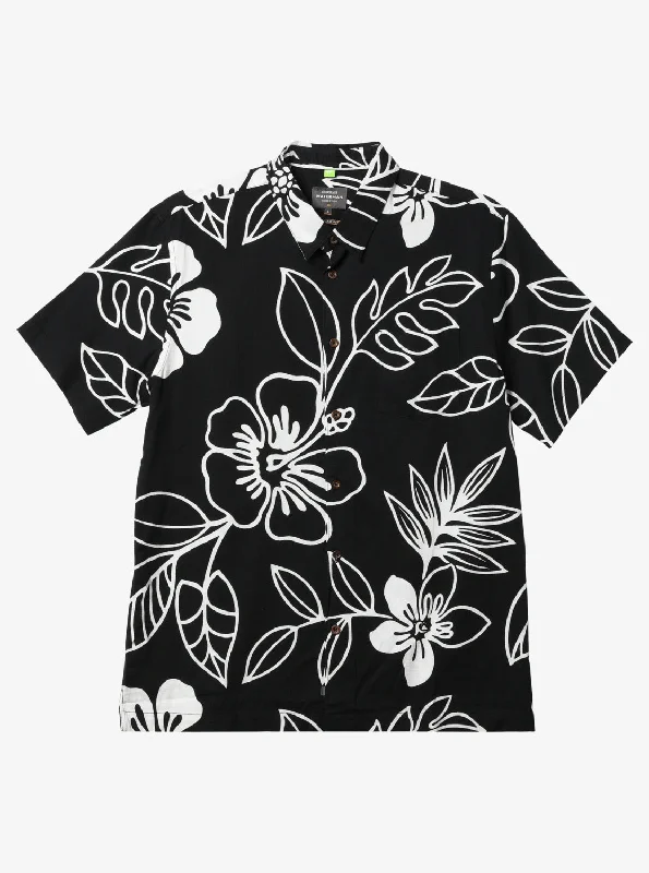 Waterman Cruise Town Shirt - Black Cruise Town Polished Men's Satin