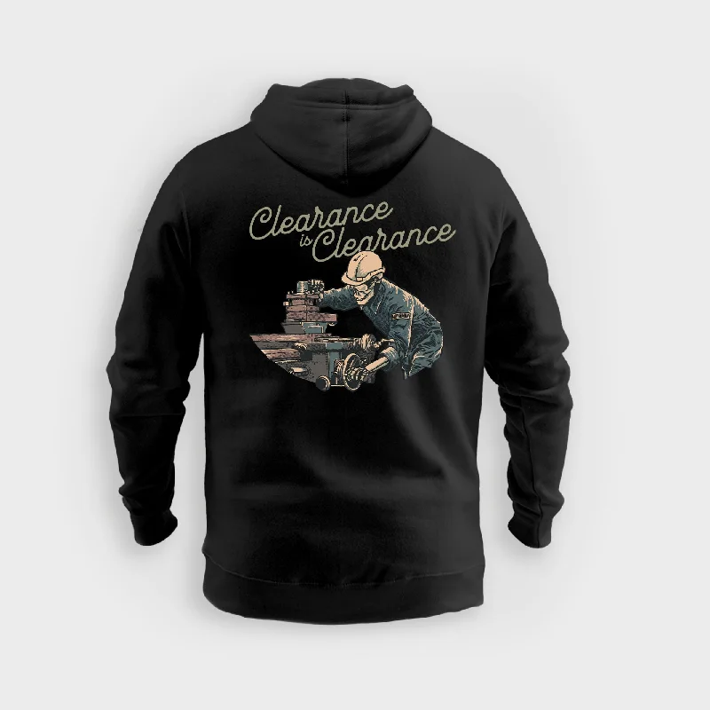 Clearance Is Clearance - Hoodie Preppy Men's College