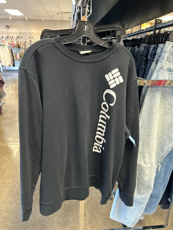 Athletic Sweatshirt Crewneck By Columbia In Black, Size: Xl Tough Men's Tactical