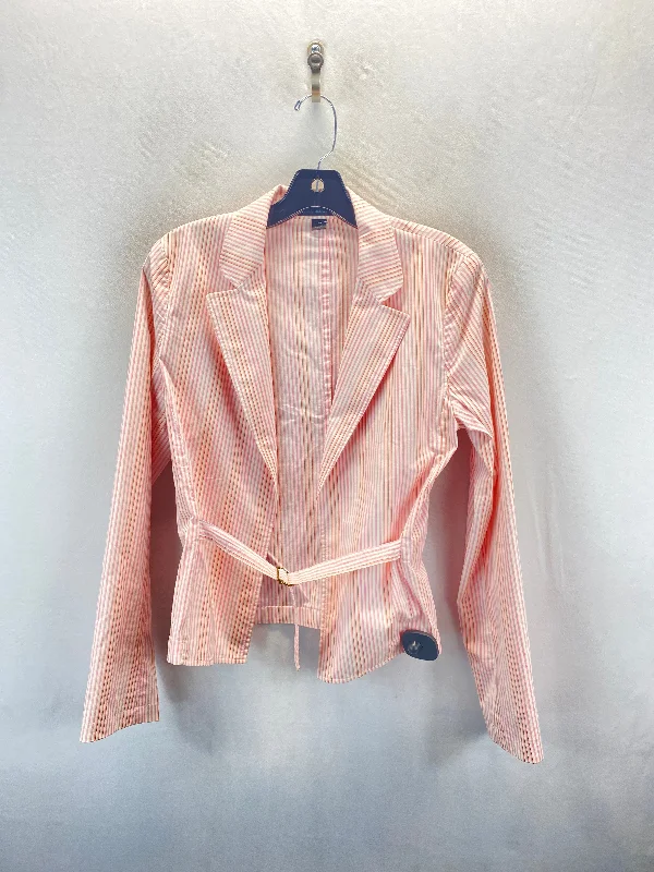 Blazer By Express In Pink & White, Size: 8 Trendy Men's Bucket