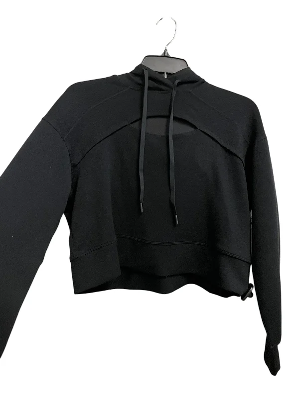 Athletic Sweatshirt Hoodie By 90 Degrees By Reflex In Black, Size: Xs Modern Men's Tech