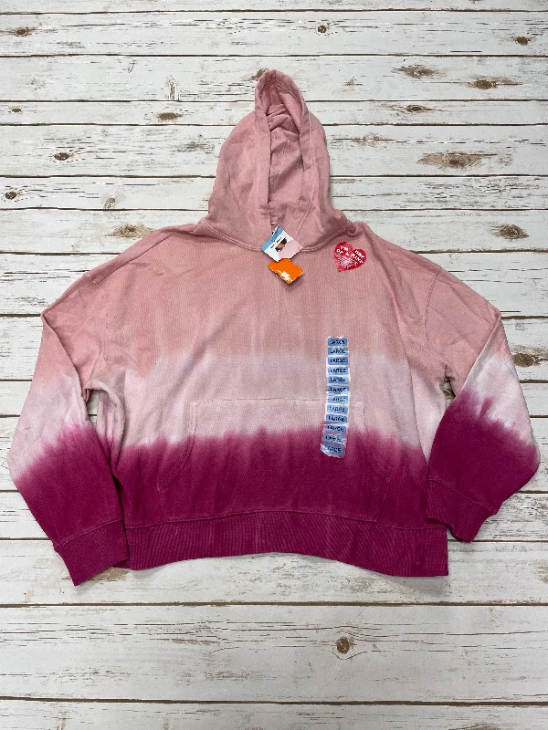 Sweatshirt Hoodie By Wildfox In Tie Dye Print, Size: L Edgy Men's Punk
