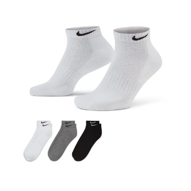 Nike Everyday Cush Low (3 Pairs) Cool Men's Distressed