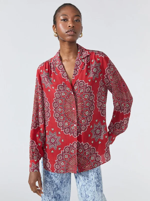 Dalton Silk Pyjama Shirt Confident Men's High