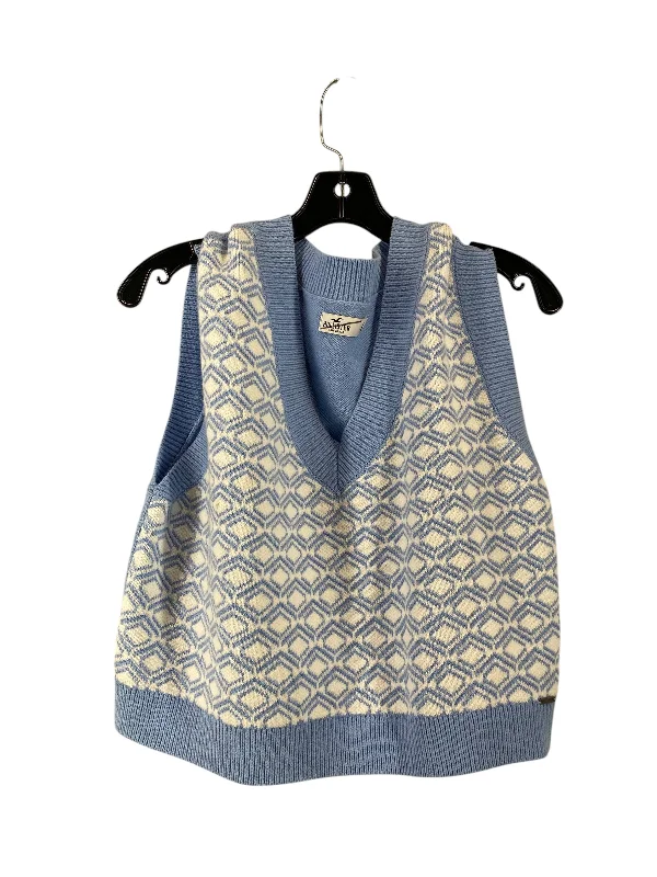 Vest Sweater By Hollister  Size: L Cool Men's Distressed