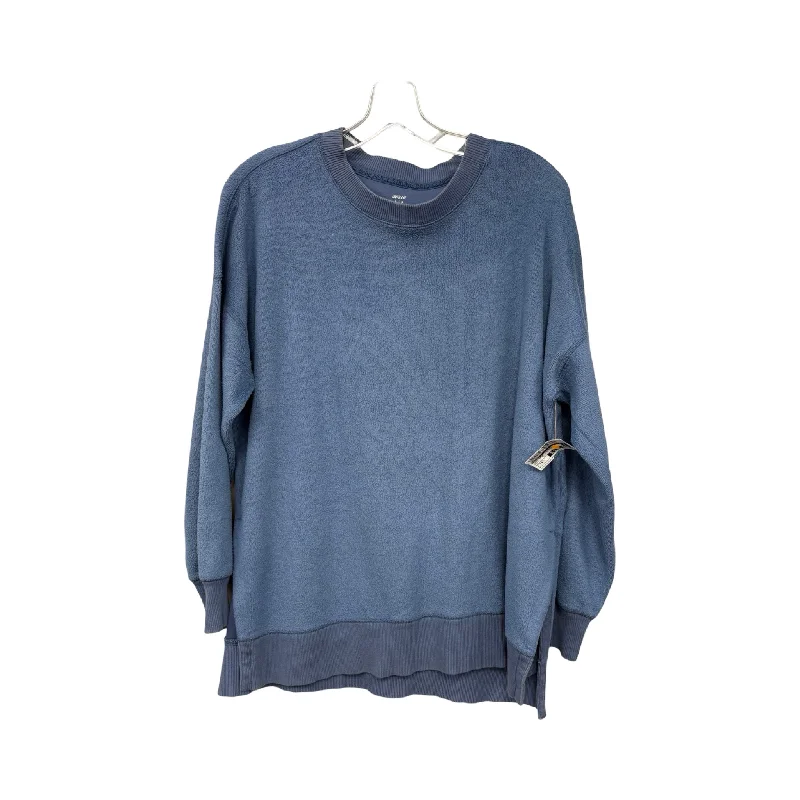 Sweatshirt Crewneck By Aerie In Blue, Size: S Youthful Men's Anime