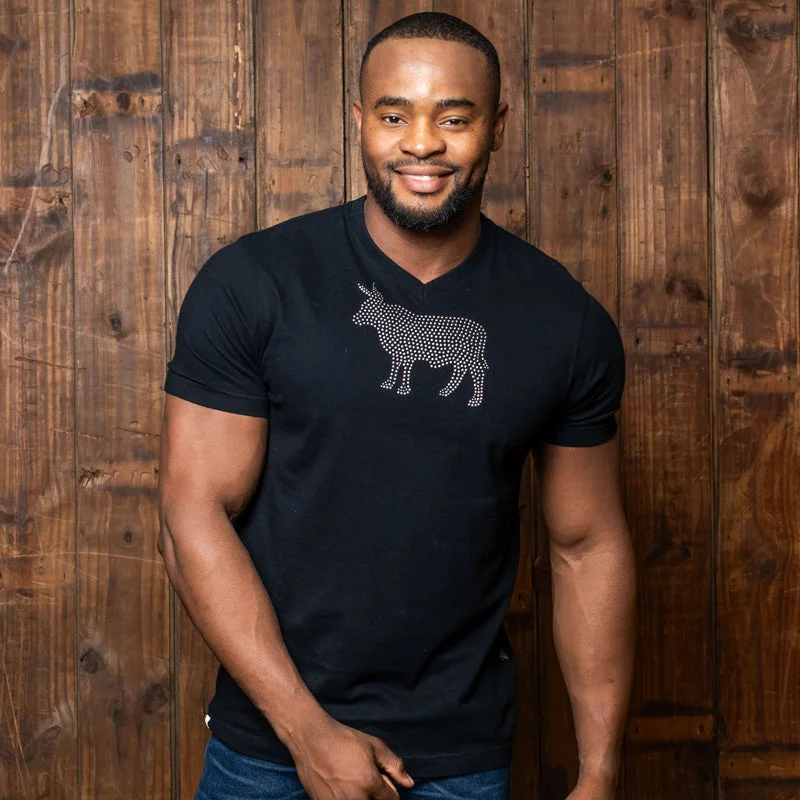 Studded Nguni V-Neck Tee Mamba Tough Men's Tactical