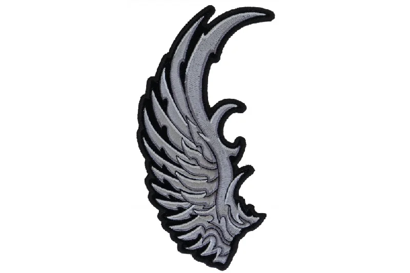 Silver Eagle Wing Patch - Left Cool Men's Skate