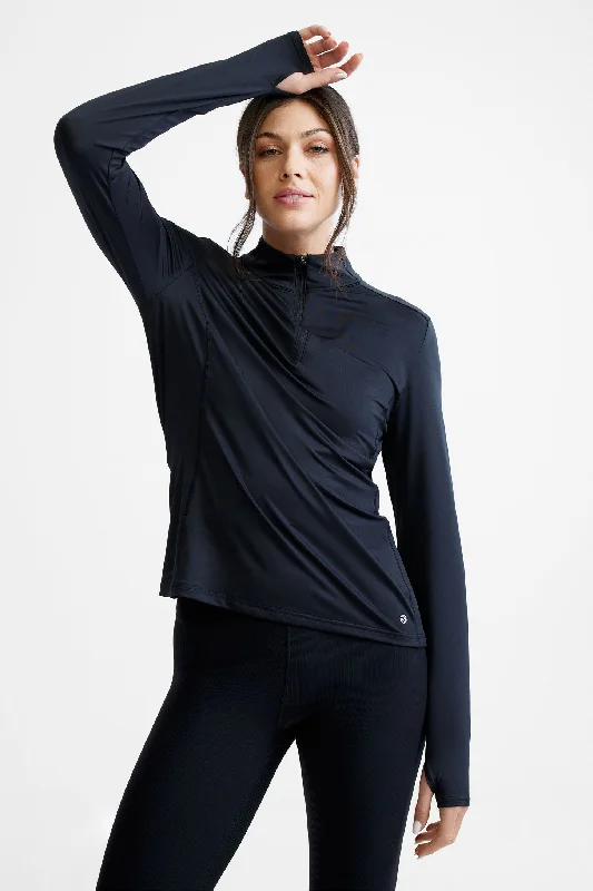 Chandail demi-fermeture éclair athlétique - Femme Cozy Men's Winter