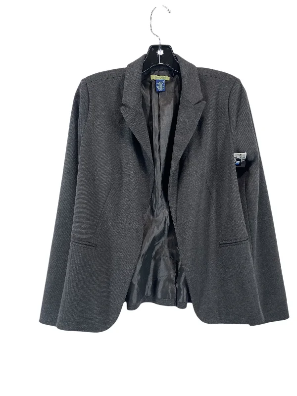 Blazer By Clothes Mentor In Grey, Size: S Luxurious Men's High